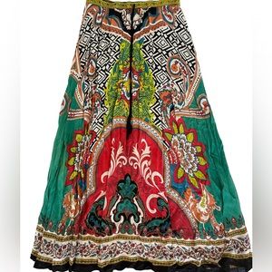 Mix Nouveau Multicolored flowy Maxi Skirt